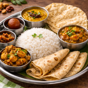 Veg Thali (Lunch)